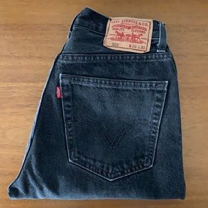 559 Levi’s Vintage Black Jeans